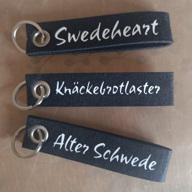 Schlüsselanhänger Volvo 3 Schlüsselanhänger mit Aufdruck passend zu deinem Volvo