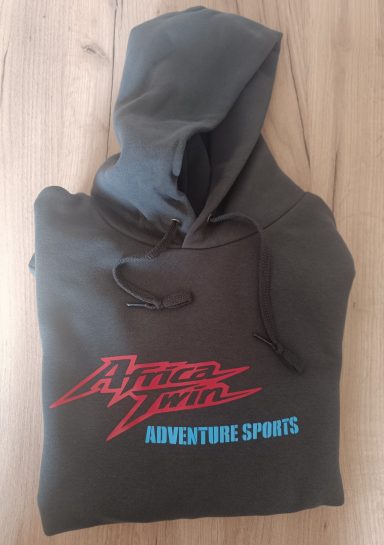 Hoodie Honda AfricaTwin Hoodie mit Aufdruck Africa Twin Adventure Sports