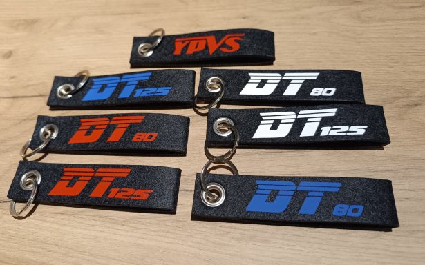 Schlüsselanhänger Yamaha DT80, DT125 und YPVS Schlüsselanhänger für verschiedene Yamaha DT80 und 125