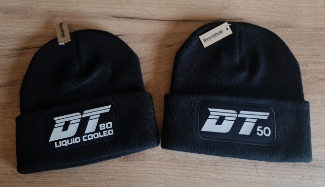Beanie Yamaha DT Beanie mit Yamaha DT Aufdruck