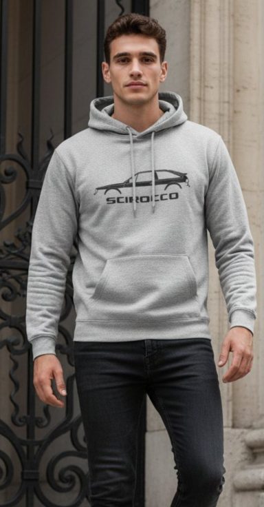 Hoodie VW Scirocco 2 Beispielfoto für einen VW Scirocco Hoodie