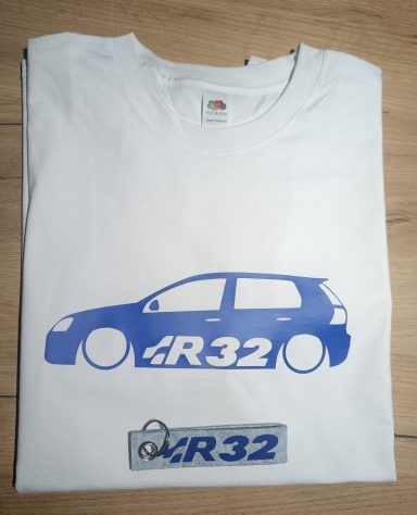 VW Golf V R32 T-Shirt T-Shirt mit VW Golf V R32