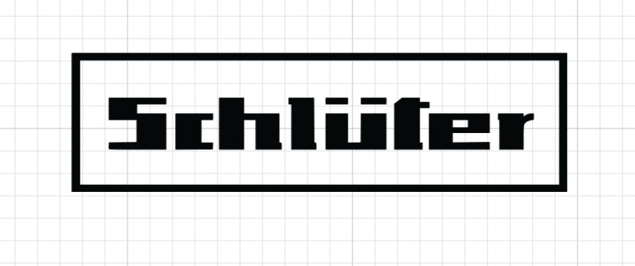 T-Shirt Schlüter T-Shirt mit Schriftzug Schlüter