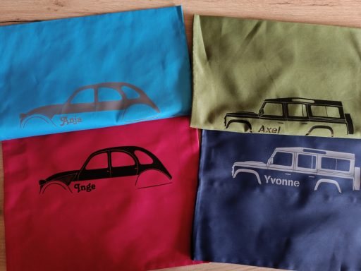 Kissenbezug 40x40cm Kissenbezüge mit verschiedenen Auto-Designs