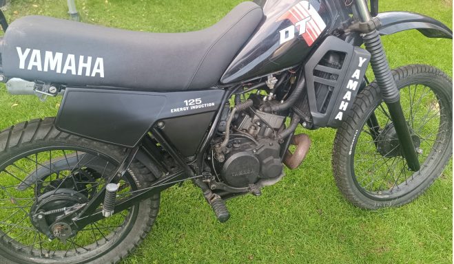 meine DT125 LC Yamaha DT 125 LC 10V