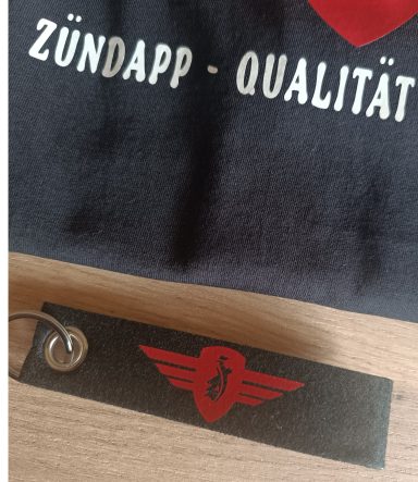 Schlüsselanhänger Zündapp Schlüsselanhänger mit Zündapp-Logo