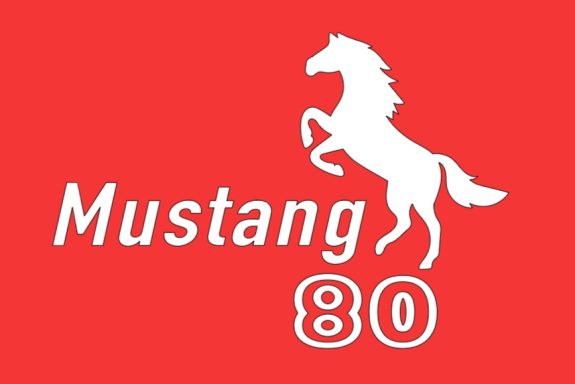 T-Shirt Kreidler Mustang T-Shirt mit Kreidler Mustang 80 Logo