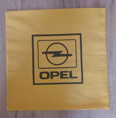 Kissenbezug mit Opellogo von 1978-87 Kissenbezug für Opel Fans