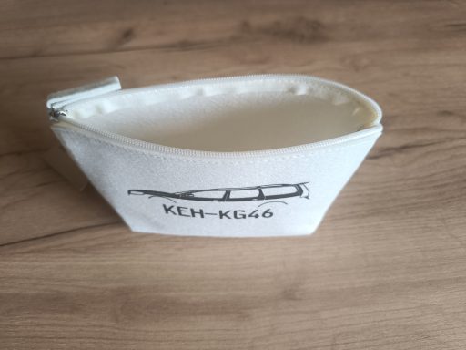Tasche für Dokumente kleine Tasche mit Auto-Aufdruck und Kennzeichen