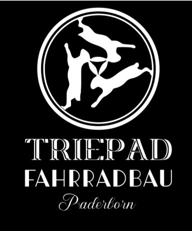 T-Shirt Triepad Logo von Triepad Fahrradbau