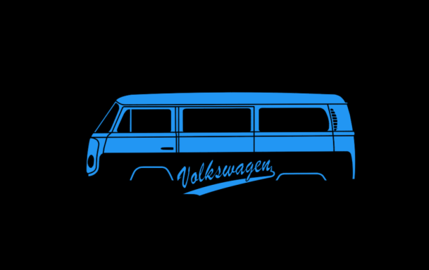 T-Shirt VW T2 Bus T-Shirt mit VW T2 Fensterbus