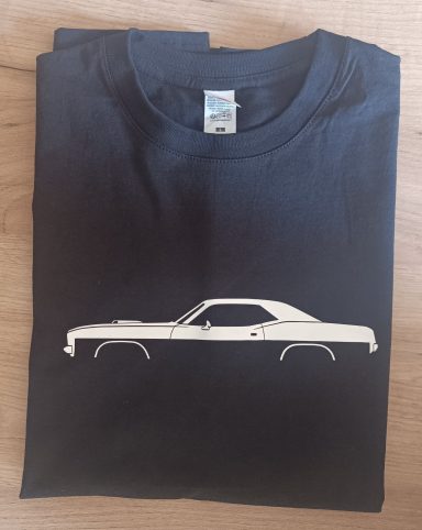 T-Shirt Plymouth Cuda T-Shirt mit US-Muscle Car Plymouth Barracuda